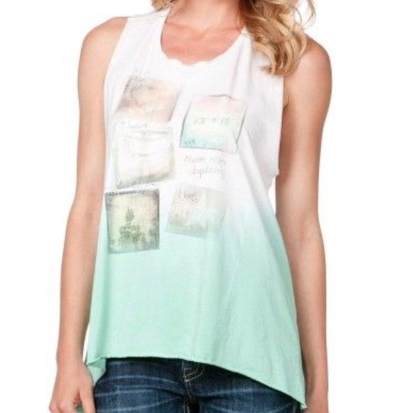 Miss Me twisted back tank top - Picture 2 of 4